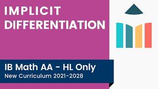 Implicit Differentiation video thumbnail