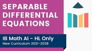 Separable Differential Equations video thumbnail