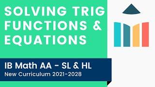 Solving Trigonometric Functions & Equations video thumbnail
